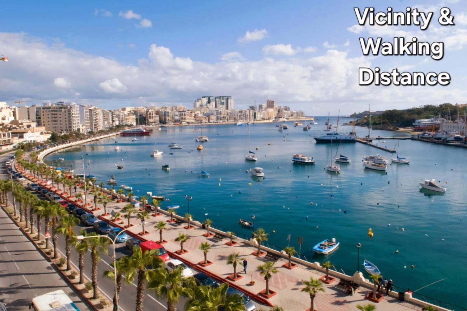 Modern Sliema Apartment Near Sea Dış mekan fotoğraf